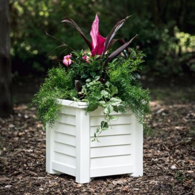 Image showing  Lakeland 16 in. x 16 in. Square Planter