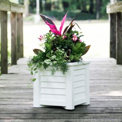 Image showing  Lakeland 16 in. x 16 in. Square Planter