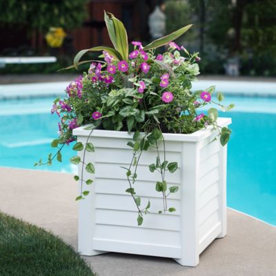 Image showing 2 th Mayne 11.5 gal. Lakeland Square Planter, 20 in. x 20 in.