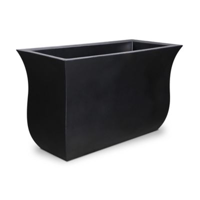 Image showing  15 gal. Polyethylene Valencia Long Planter, 36 in. x 16 in. x 22 in.