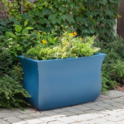 Image showing 3 th Mayne 15 gal. Polyethylene Valencia Long Planter, 36 in. x 16 in. x 22 in.