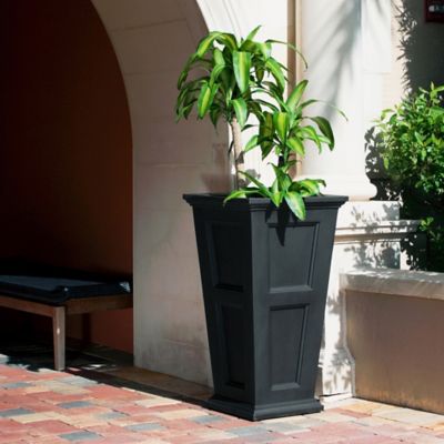 Image showing  Polyethylene Fairfield Planter, 40 in. Tall