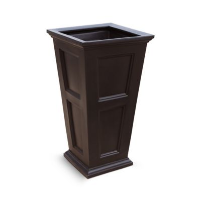 Image showing  Polyethylene Fairfield Planter, 40 in. Tall
