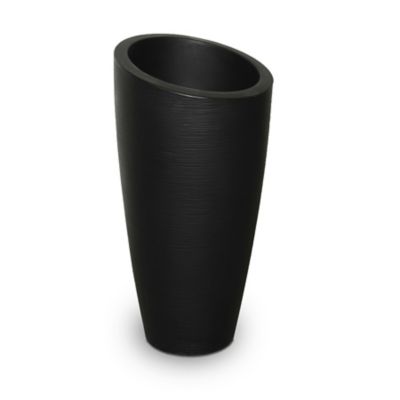 Image showing  6 gal. Polyethylene Modesto Tall Planter, 32 in.