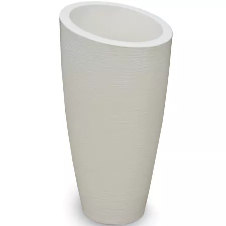 Mayne 6 gal Modesto tall polyethylene planter 32 in. Planters