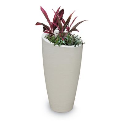 Image showing  6 gal. Polyethylene Modesto Tall Planter, 32 in.