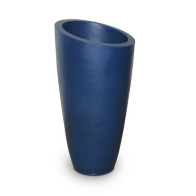 Image showing 1 th Mayne 6 gal. Polyethylene Modesto Tall Planter, 32 in.