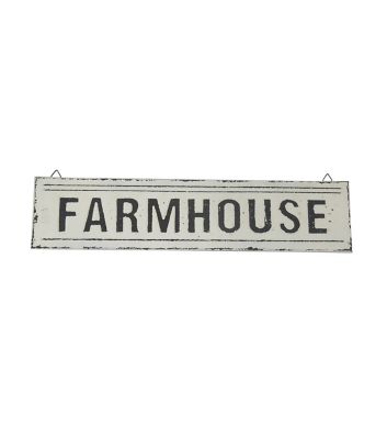 Red Shed Large Metal Farmhouse Sign, 36 in. x 0.375 in. x 8.25 in.