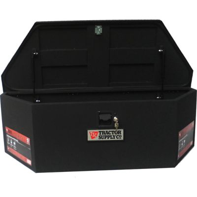 Details about   30'' Auminum Tool Box Truck Bed ATV Trailer Storage Box Small Narrow with Lock 