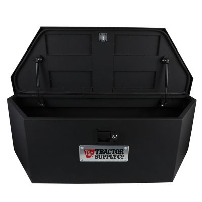 Image showing 5 th Tractor Supply 5.3 cu. ft. 18 in. x 46 in. x 14 in. Matte Low-Profile Trailer Tool Box