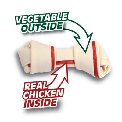 Image showing  Rawhide-Free Chicken Flavor Dog Bone Treats, 14 oz., 24 ct.