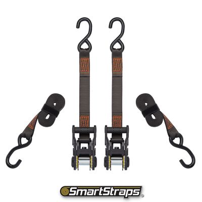 Image showing  10 ft. Tactical Tie Down Straps, 2-Pack