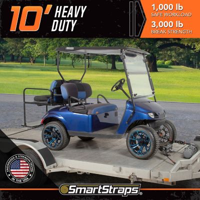 Image showing  10 ft. Tactical Tie Down Straps, 2-Pack