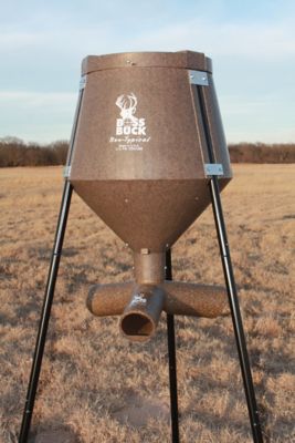 Boss Buck 200 lb. All-In Gravity Rotomolded Protein Game Feeder, 40 in. Feeding Height AWESOME FEEDER!