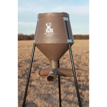 Boss Buck All-in-One Rotomolded Protein Feeder 200 lb 40 in Feed Height Game Feeders