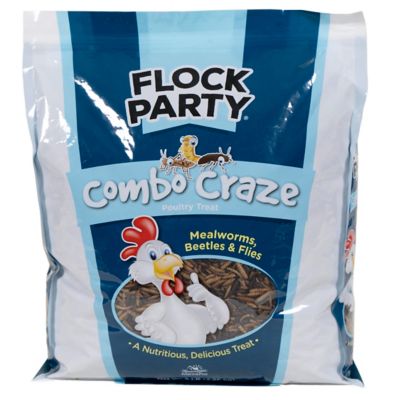 Flock Party Combo Craze Mix Poultry Treats, 5 lb. Price pending