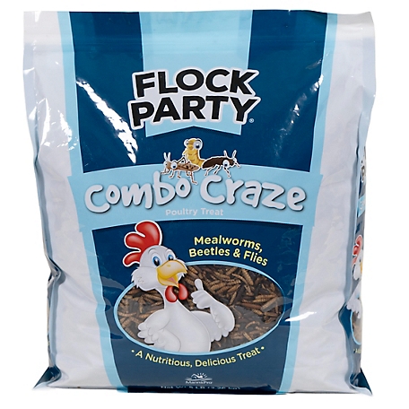 Flock Party Combo Craze Mix Poultry Treat, 5 lb.