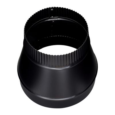 Imperial 8 in. x 6 in. Reducer with Crimped Small End, Black, BM0079-D at Tractor  Supply Co.
