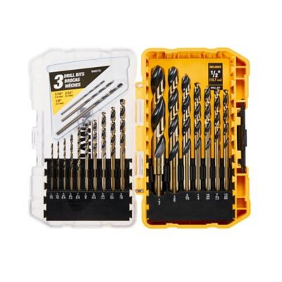 Image showing  20 pc. Black Oxide Drill Bit Set