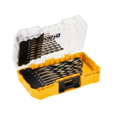 Image showing  20 pc. Black Oxide Drill Bit Set