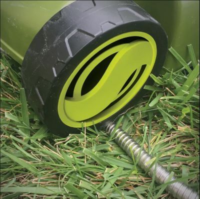 Image showing  1/2 in. x 100 ft. Heavy-Duty Spiral Constructed Metal Garden Hose