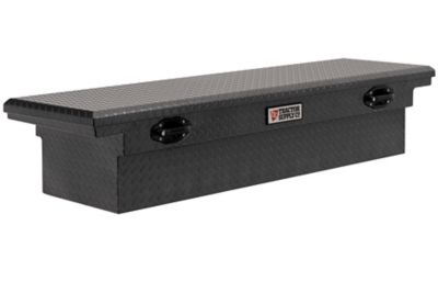 Tractor Supply 70 in. Graphite Gray Finish Aluminum Low Profile Crossover Truck Tool Box