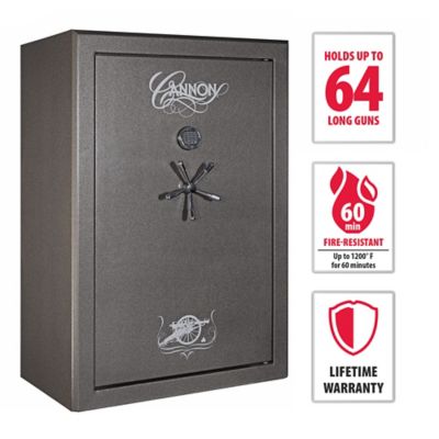 Cannon 64 Long Gun Wide Body Gun Safe, 60 Min. Fire Rating