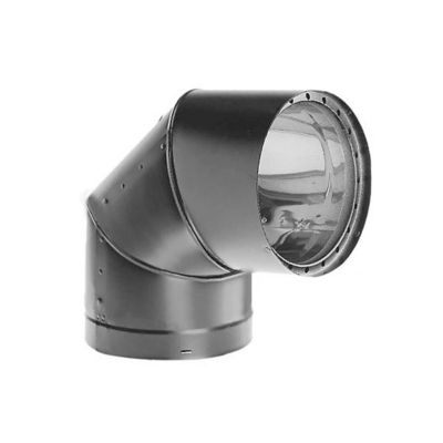 DuraVent 6 in. Diameter x 90-Degree Adjustable Elbow Double Wall