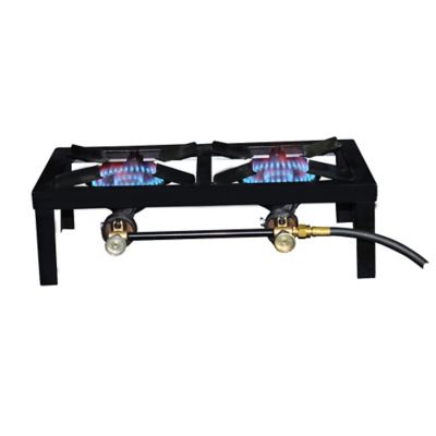 Image showing  2-Burner Propane Gas Angle Iron Stove, 220 sq. in., 30,000 BTUs
