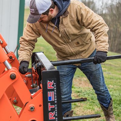 Ultimate Hay Bale Spear for Universal Quick Attach by Everything