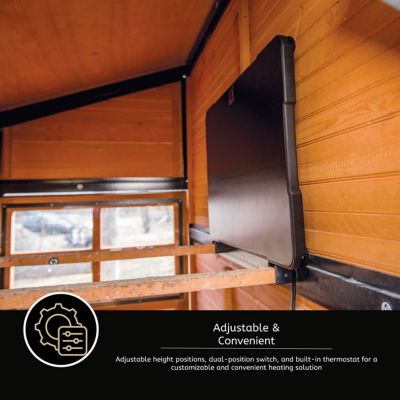 Image showing  Chicken Coop Brooder and Heater for 10 Birds