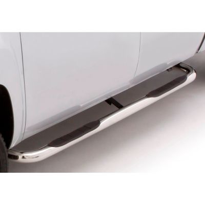 Lund 3 in. Round Bent Stainless Steel Nerf Bar Truck Step, Fits 2015-2018 Chevrolet Colorado, 22610600