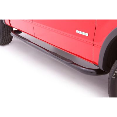 Lund 3 in. Round Bent Steel Nerf Bar Truck Step, Fits 2015-2018 Chevrolet Colorado, 23010600