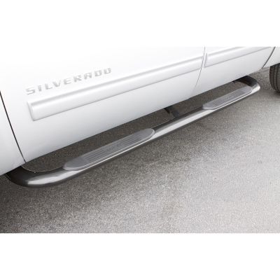 Lund 4 in. Oval Curved Stainless Steel Nerf Bar Truck Step