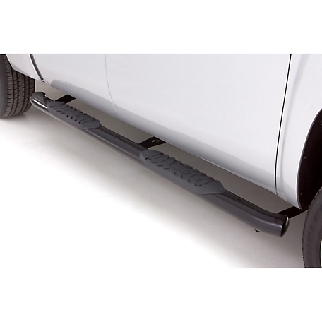 Lund 4 in. Oval Curved Steel Nerf Bar Truck Step, Fits 1997-1998 Ford F-150