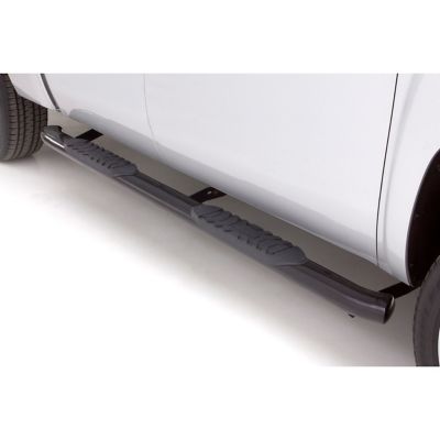 Lund 4 in. Oval Curved Steel Nerf Bar Truck Step, Fits 1994-2002 Dodge Ram 2500