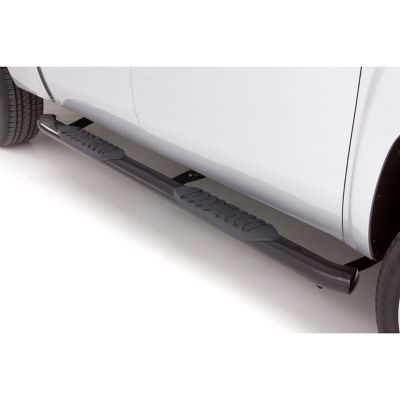Lund 4 in. Oval Curved Steel Nerf Bar Truck Step, Fits 2009-2018 Dodge Ram 1500