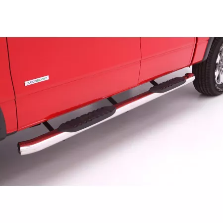 Lund 5" Stainless Steel Oval Curved Nerf Bar Truck Running Board Fits 2015-2018 Chevrolet Colorado Nerf Bars