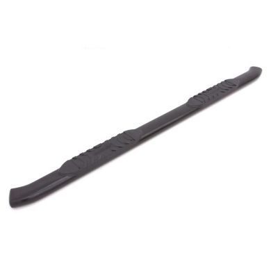 Image showing  5 in. Oval Curved Steel Nerf Bar Truck Step, Fits 2007-2018 Chevrolet Silverado 1500, 23810562