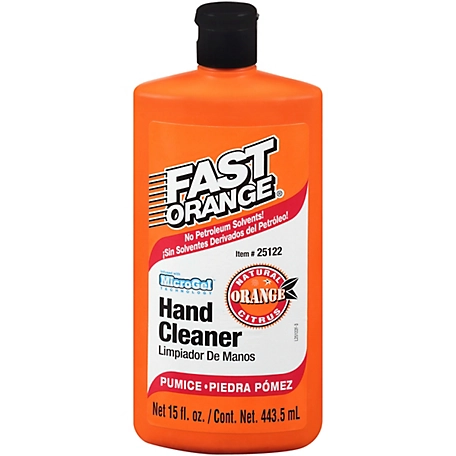 Permatex Fast Orange Micro Gel Pumice Hand Cleaner, 15 oz.