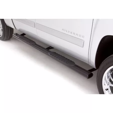 Lund Steel Oval Straight Nerf Bar Truck Step for Chevrolet Silverado 1500 2001-2013 5 in. Nerf Bars