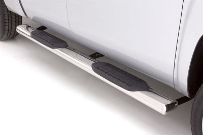 Image showing  6 in. Oval Straight Stainless Steel Nerf Bar Truck Step, Fits 2010-2018 Dodge Ram 2500, 24385007