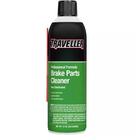 Traveler 15 oz Professional Formula Non-Chlorinated Brake Parts Cleaner Brake Fluids