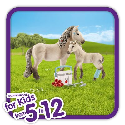 Image showing  Hannah's First Aid Kit with Icelandic Ponies