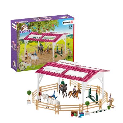 schleich pony riding set