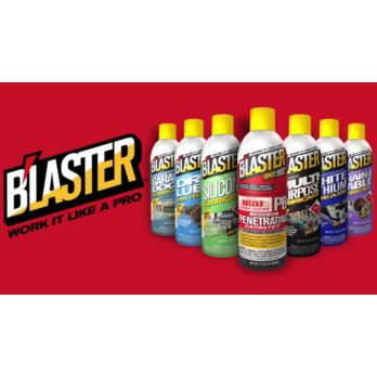 Blaster 9.3 oz. Premium Silicone Garage Door Lubricant Spray (Pack of 12)  16-GDL - The Home Depot