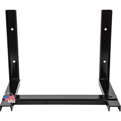 Buyers Products Steel Mounting Brackets for 24/36 in. Poly Truck Boxes, 15 in. x 14 in.