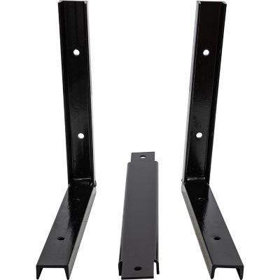Image showing  Steel Mounting Brackets for 24/36 in. Poly Truck Boxes, 15 in. x 14 in.