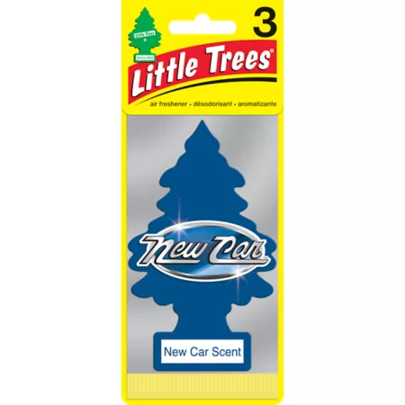 Little Trees New Car Scent Car Air Fresheners 3 Pack Automotive Air Fresheners