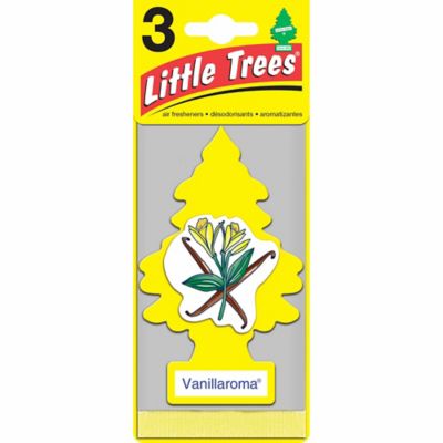 Little Trees Automotive Air Freshener, Vanillaroma, Pack of 3, U3S-32005-24
